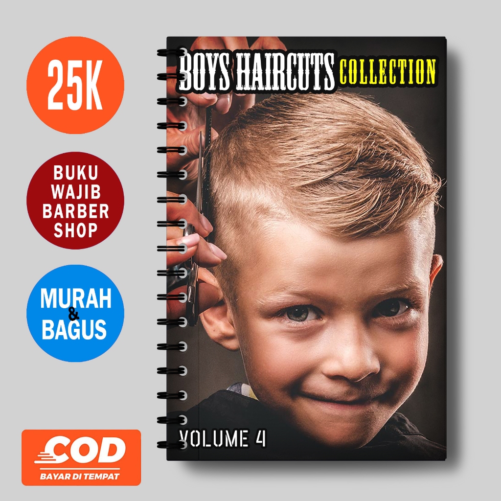 Jual Buku Barbershop Model Rambut Anak Volume 4 | Shopee Indonesia