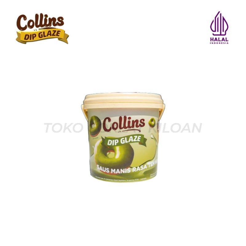 Jual Collins Dip Glaze Matcha 1kg | Shopee Indonesia