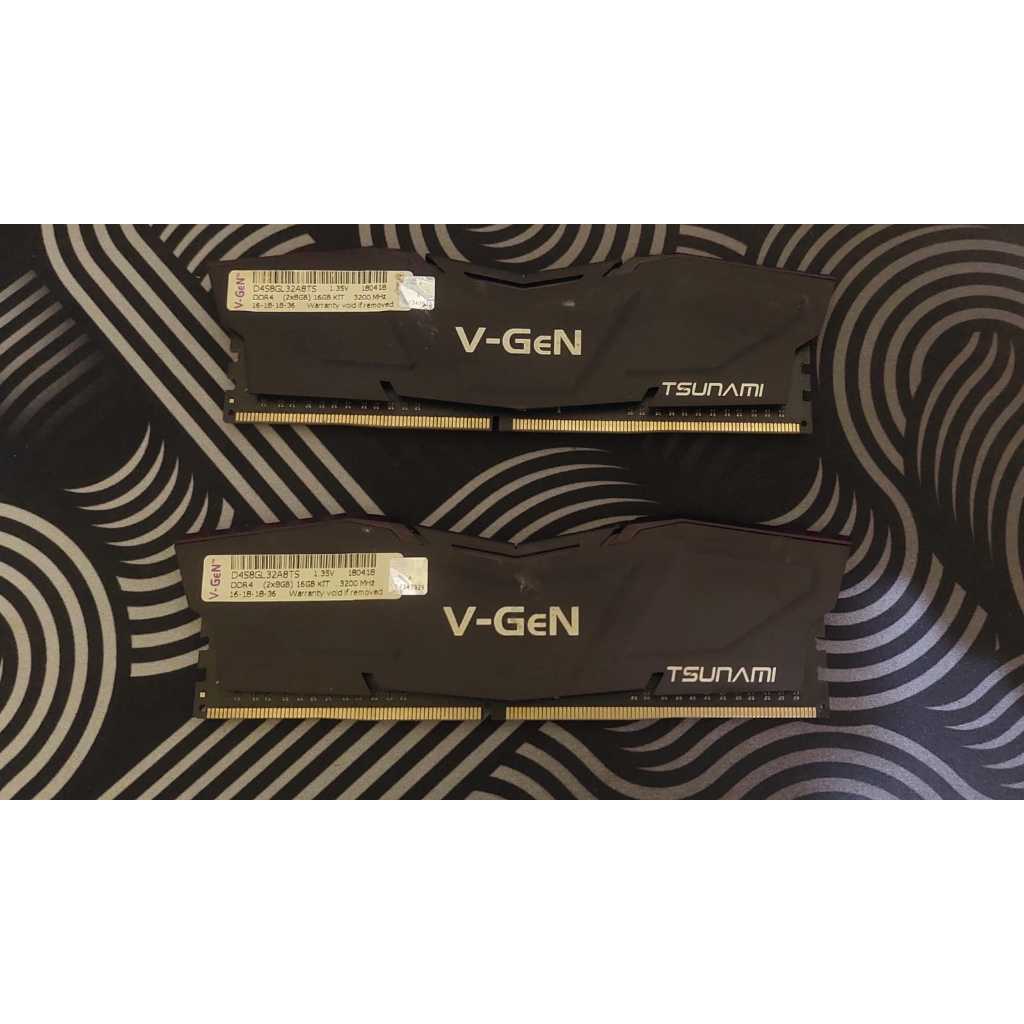 Jual Ram VGEN Tsunami 2X8 16GB 3200MHZ DDR4 Unit Only | Shopee Indonesia