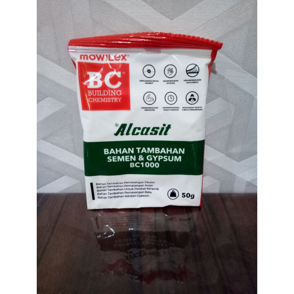Jual Alkasit \ Alcasit \ Pembantu Semen MOWILEX 50gr | Shopee Indonesia