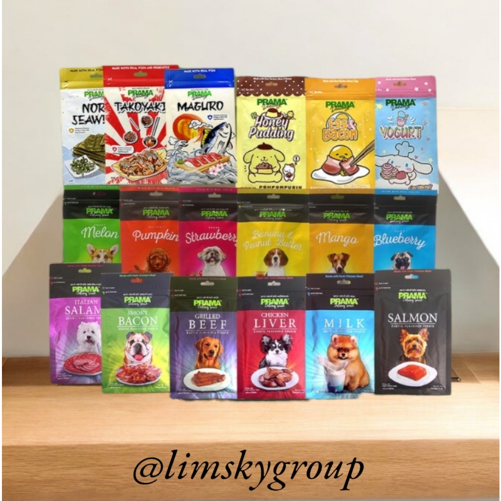 Jual PRAMA Dog Snack All Variant Collection / Dog Treat / Dog Snack ...