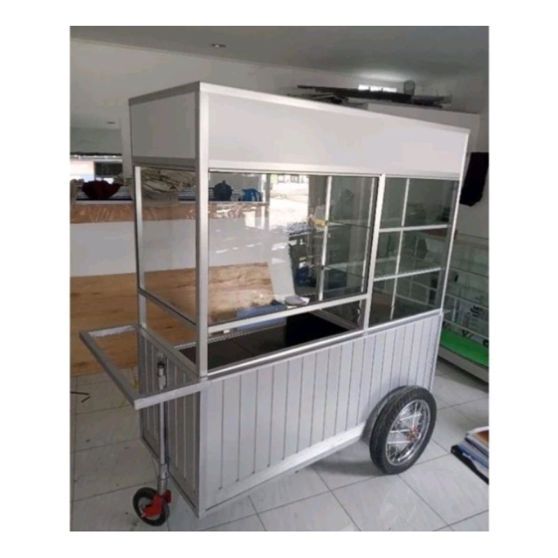 Jual grobak almunium p 150 x 60 cm | Shopee Indonesia