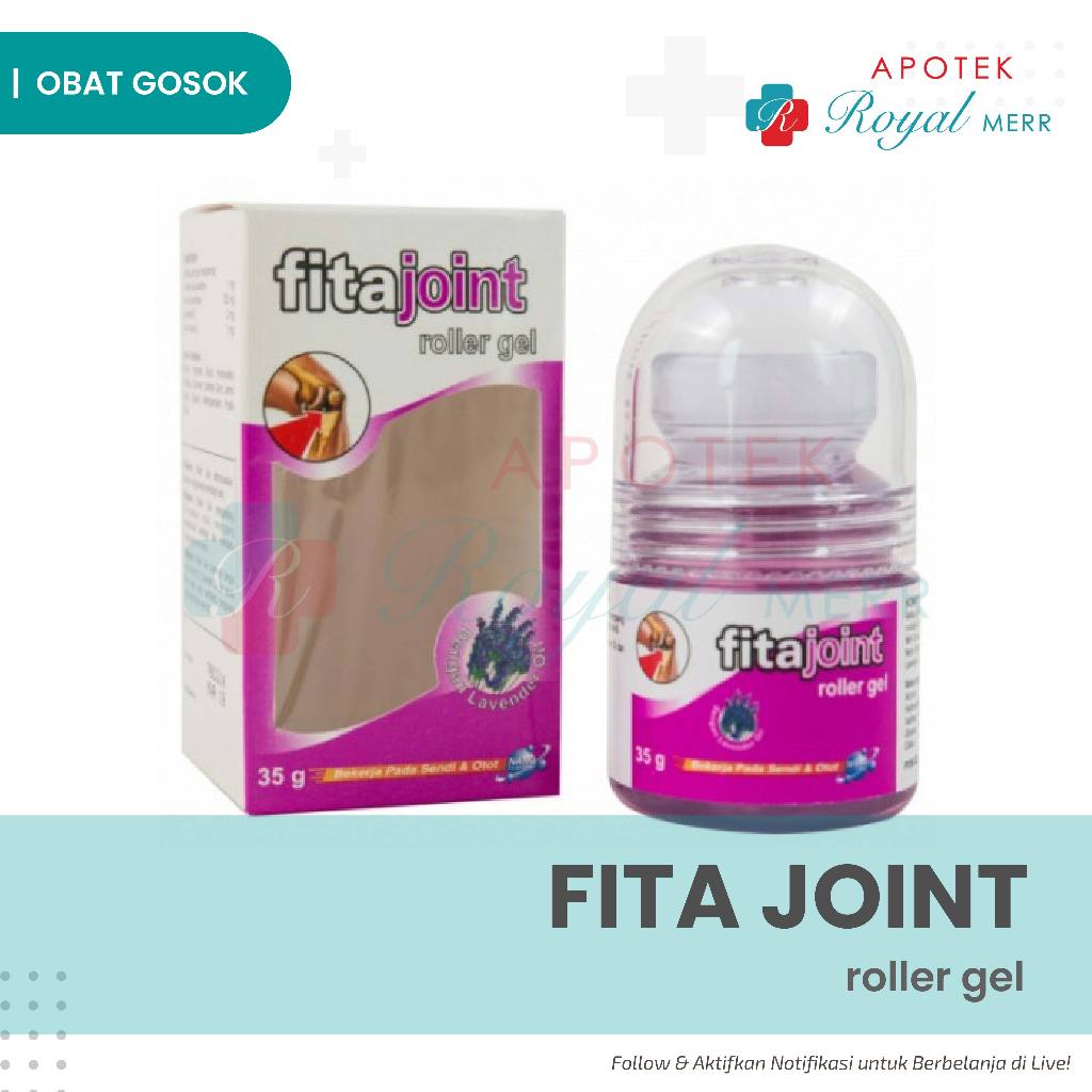 Jual FITAJOINT ROLLER GEL 30GR pereda nyeri Sendi Otot Nanogel | Shopee ...