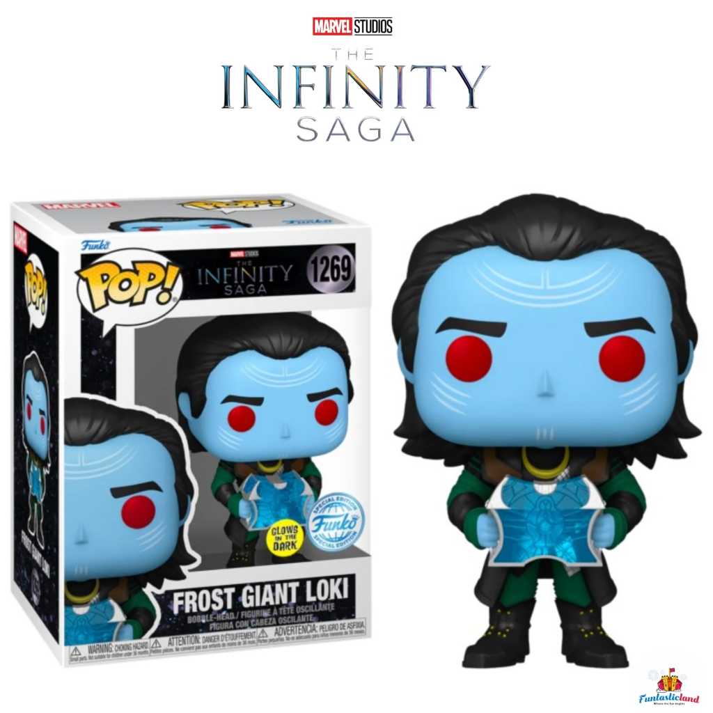 Funko Pop! Marvel Infinity Saga - Thor (2011) Frost Giant Loki - Glow In The Dark (Esclusiva) - 5