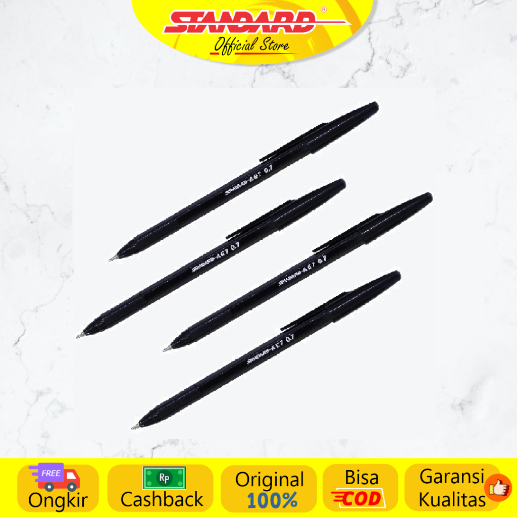 Standard - Pulpen AE7 0.7 ( Alat Tulis / Pen / Ballpoint / Pena ) (4)