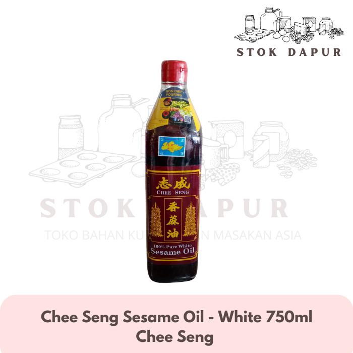 Jual Chee Seng Sesame Oil White 750ml | Shopee Indonesia