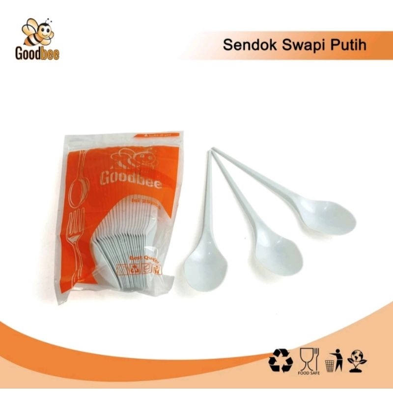 Jual SENDOK SWAPI GOODBEE PUTIH SUSU - SENDOK MAKAN PANJANG PUTIH SUSU ...