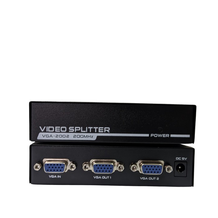 Jual VGA Splitter 2 Port VGA-2002 200 Mhz | Shopee Indonesia