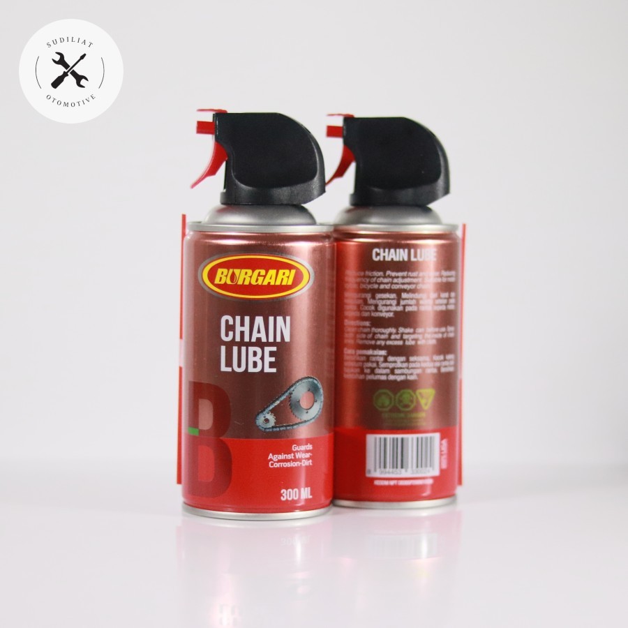 Jual BURGARI CHAIN LUBE / PELUMAS RANTAI / MINYAK RANTAI - CHAIN LUBE ...