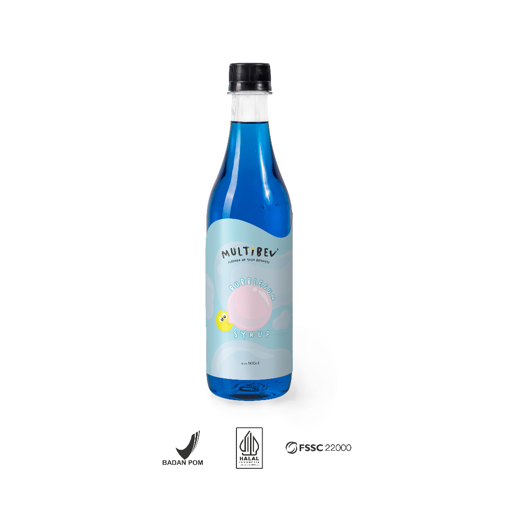 Jual Multibev Bubblegum Syrup 500ML Sirup Bahan Minuman Cafe Coffee ...