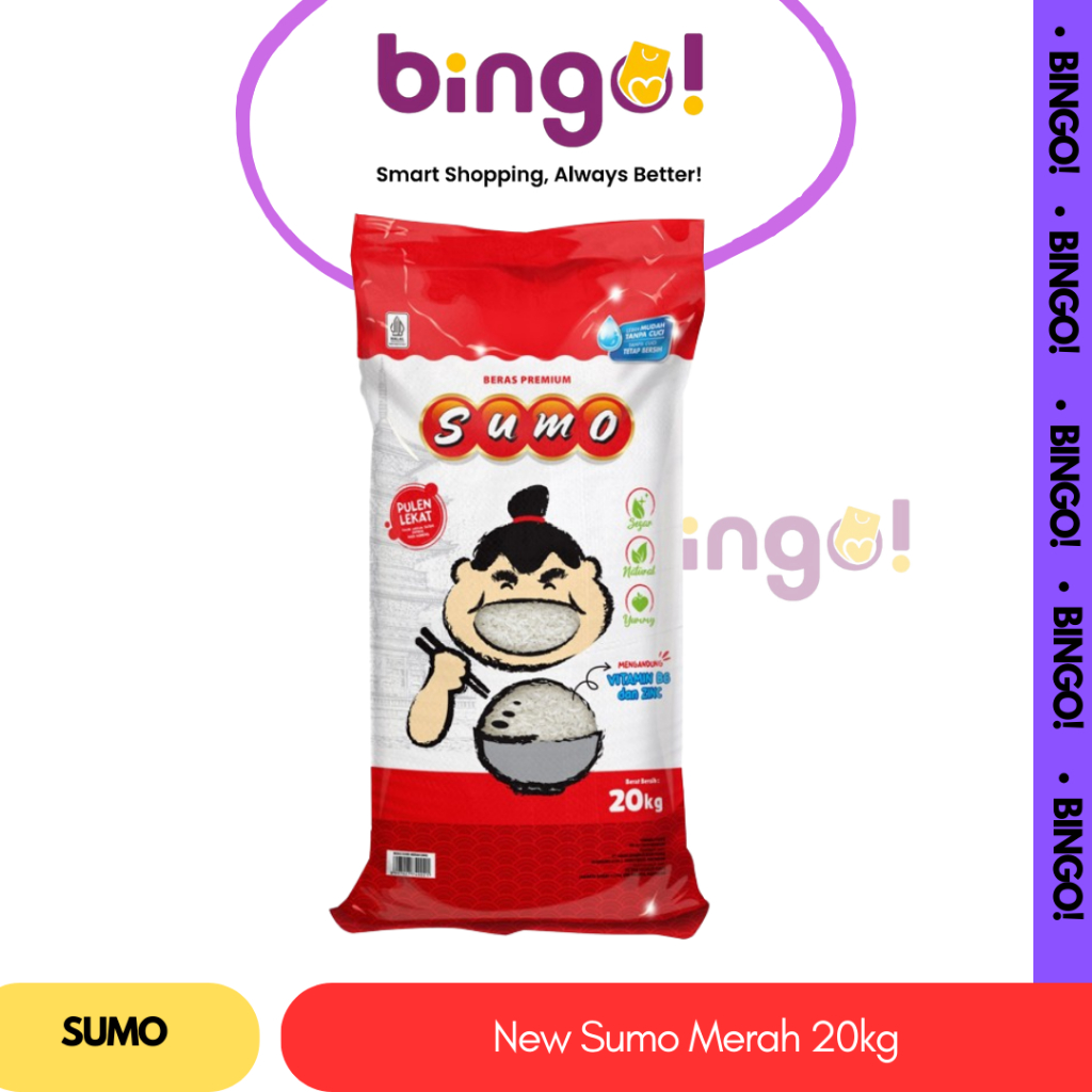Jual Beras Sumo Merah Fortifikasi NEW | Shopee Indonesia