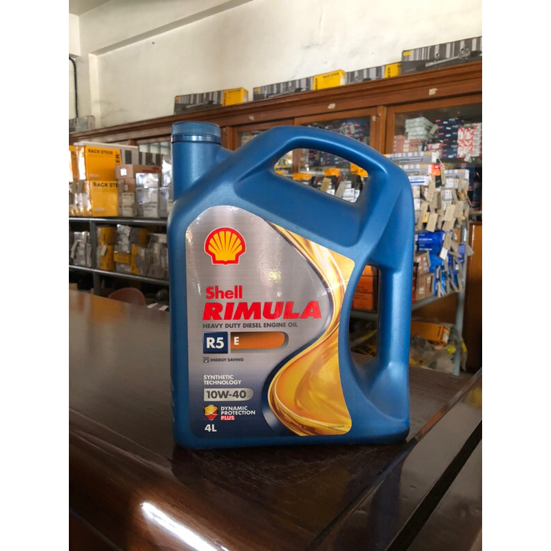Jual Oli Shell Rimula R5E SAE 10w-40 (4L) | Shopee Indonesia