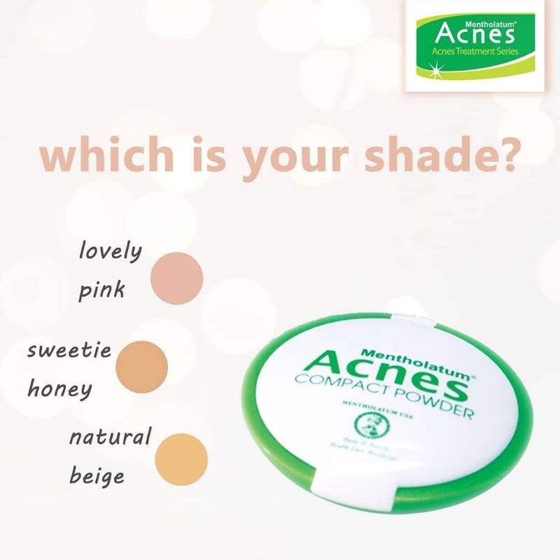 Jual Acnes Treatment Series Compact Powder 14g | Shopee Indonesia