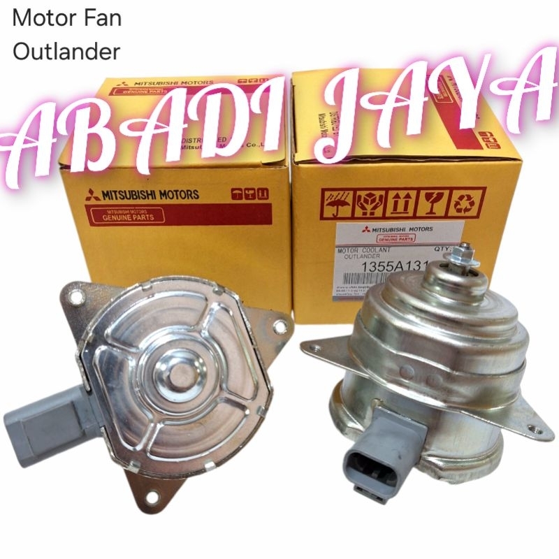 Jual MOTOR FAN AC RADIATOR ASLI MITSUBISHI OUTLANDER LANCER EX DELICA ...