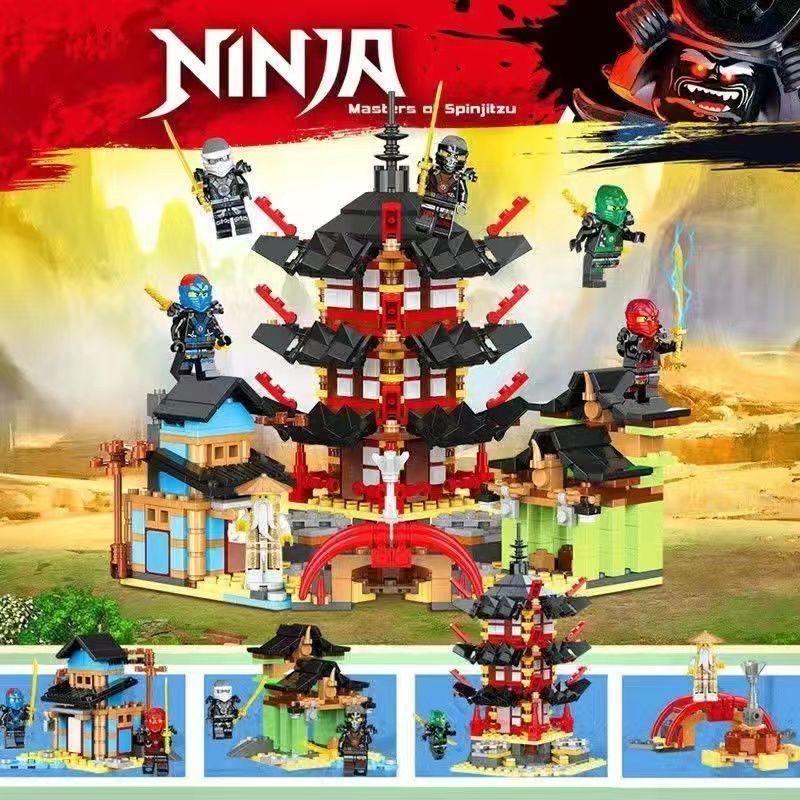 Jual Upgrade 【Ready Stock COD】 Mainan Balok susun bricks blocks dragon ...