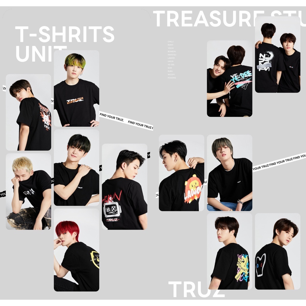 Jual KAOS Korean treasure truz collection versi MATETSU | Shopee Indonesia