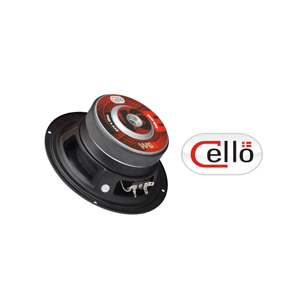 Jual Cello W6E Subwoofer Mobil 6 inch | Shopee Indonesia