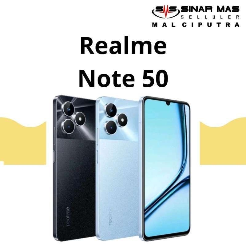 Jual realme note 50 ram 4/128gb second fullset | Shopee Indonesia