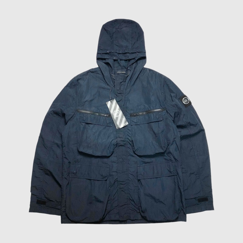 Jual Marshall Artist Garment Dyed Field Jacket Navy Shopee Indonesia