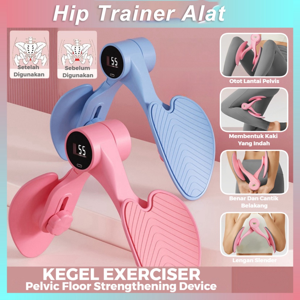 Jual Hip Trainer Alat Fitness Mengencangkan Alat Senam Kegel Thigh ...