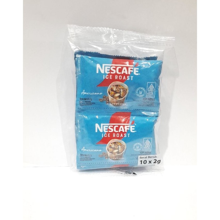 Jual Nescafe Ice Roast Americano 10x2 gram | Shopee Indonesia