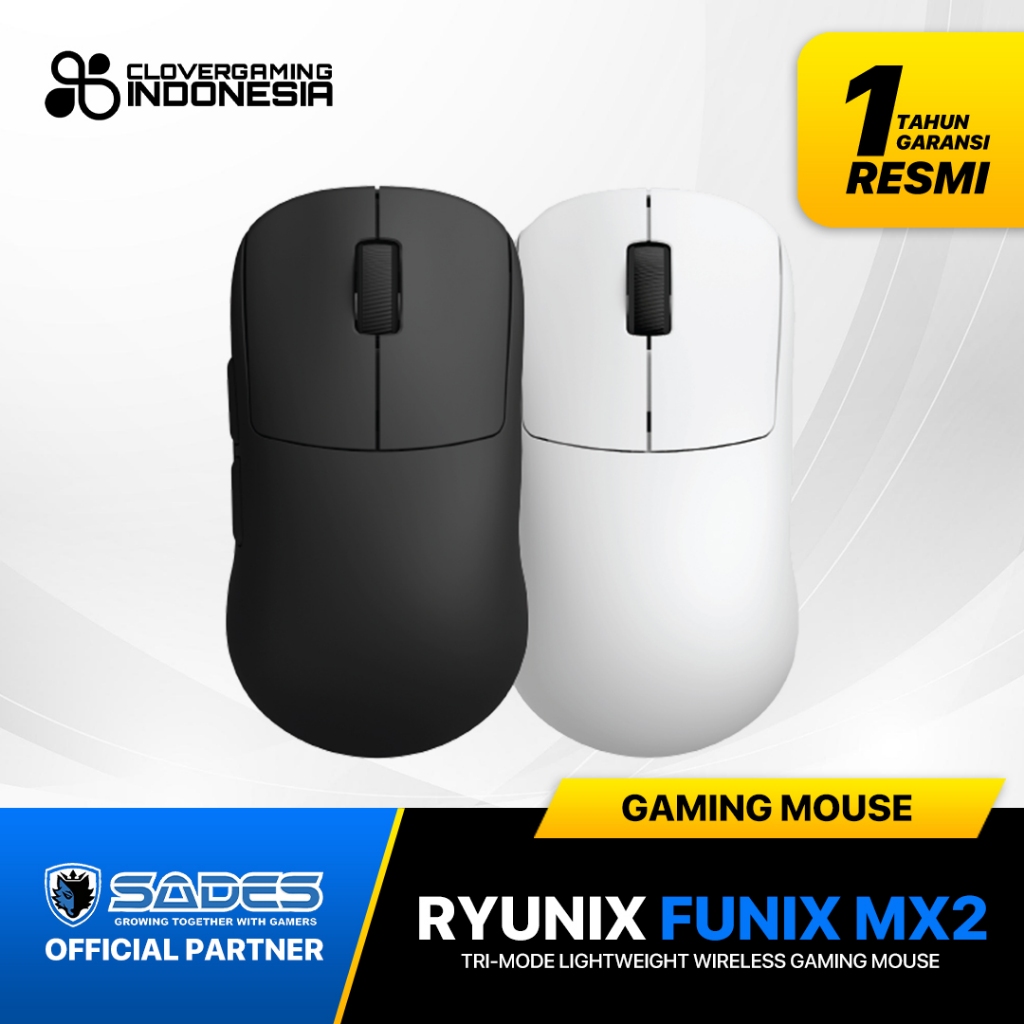 Jual Sades Ryunix Fujin MX2 MX-2 Wireless Gaming Mouse Lightweight ...