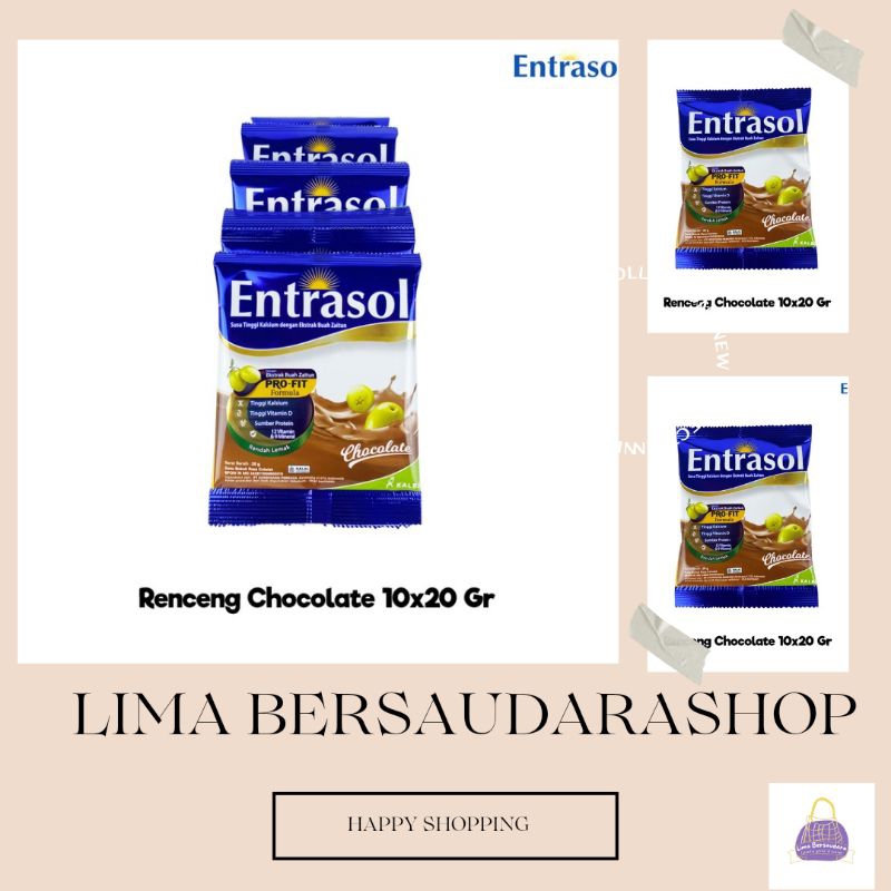 Jual ENTRASOL COKELAT RENCENG BUBUK ISI 10 SACHET | Shopee Indonesia