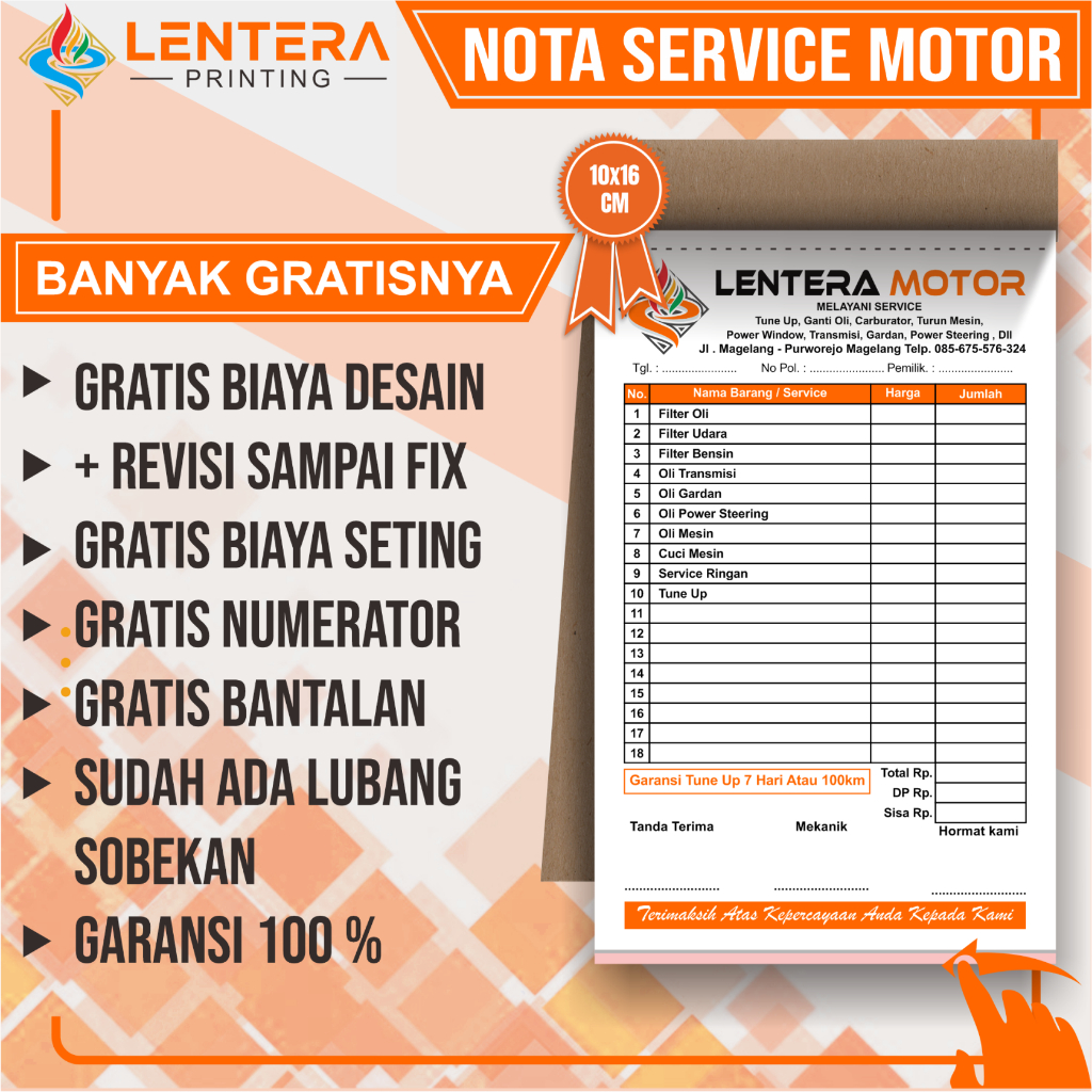 Jual Kwitansi Motor Terlengkap & Harga Terbaru Juli 2026 | Shopee Indonesia