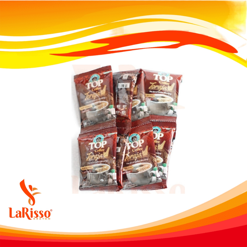 Jual KOPI TOP TORAJA 10X6GR SACHET (RENTENG) | Shopee Indonesia