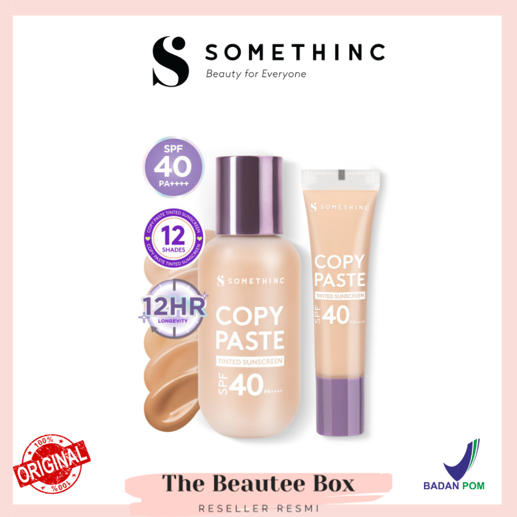 Jual SOMETHINC Copy Paste Tinted Sunscreen SPF 40 PA++++ - Skin Tint ...