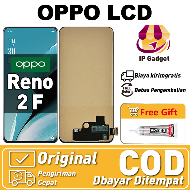 Jual Original LCD OPPO Reno 2F fullset ori asli Layar hp touchscreen ...
