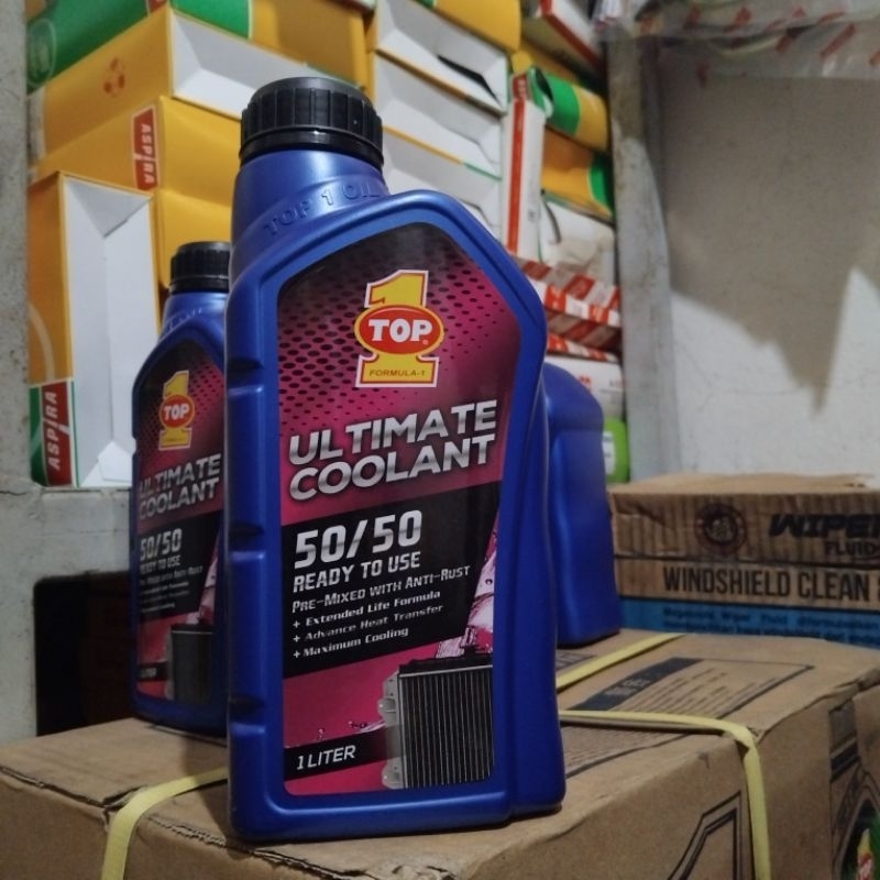 Jual AIR RADIATOR TOP 1 ULTIMATE COOLANT 1liter | Shopee Indonesia