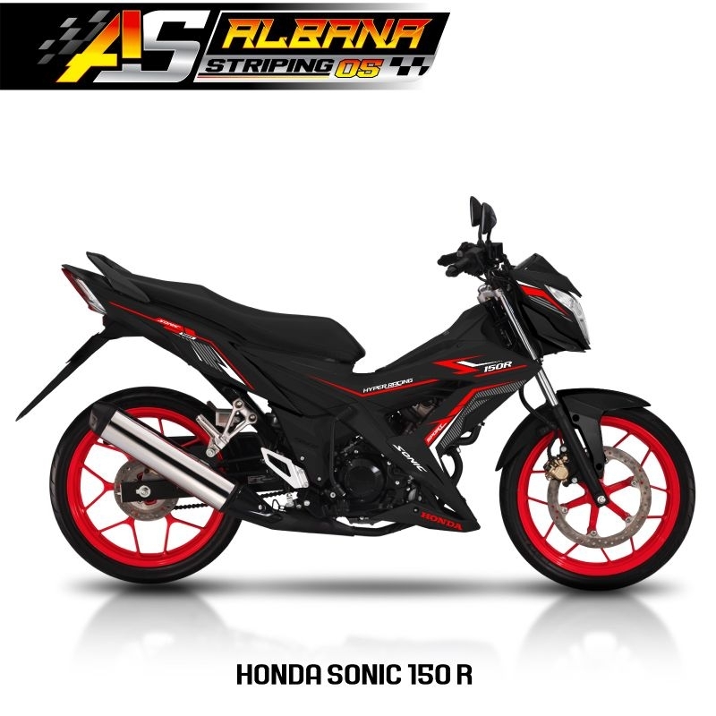 Jual STIRIPING HONDA SONIC 150 TRANSPARAN/STICKER VAREASI SONIC 150 ...