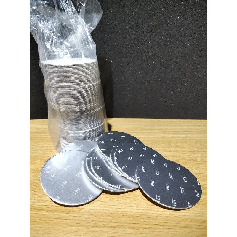 Jual SEGEL Aluminium 50,5mm (II)/Cap Seal Aluminium/Segel Seal foil PET ...