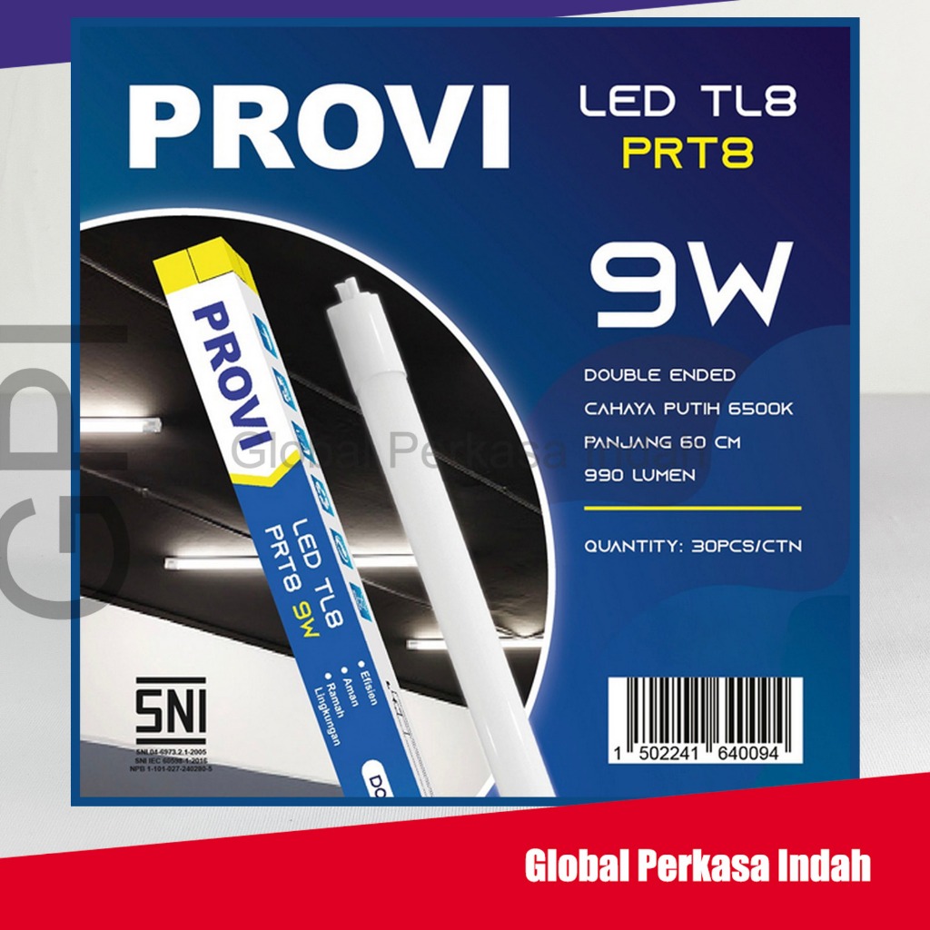 Jual PROVI Lampu TL Led T8 Neon Tube Light Putih 9 Watt / 18W | Shopee ...