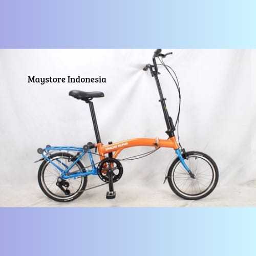 Jual SEPEDA LIPAT SAKONI ALPHA TRIFOLD 16 ALPHA ALLOY 3 SPEED MURAH ...