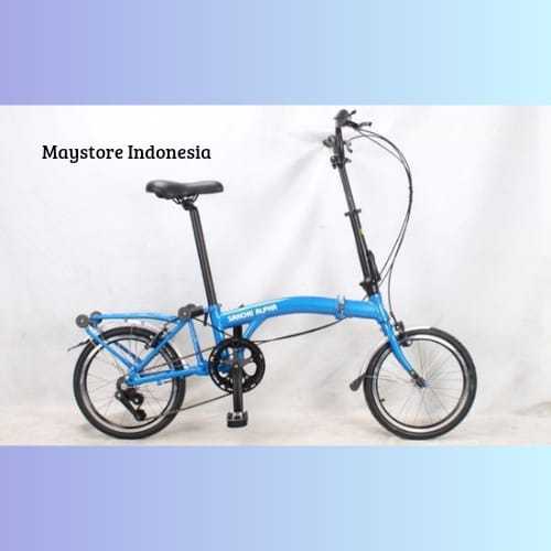 Jual SEPEDA LIPAT SAKONI ALPHA TRIFOLD 16 ALPHA ALLOY 3 SPEED MURAH ...
