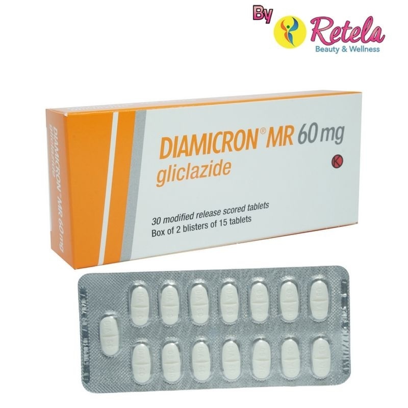 Jual DIAMICRON MR 60 MG 1 BLISTER 15 TABLET | Shopee Indonesia