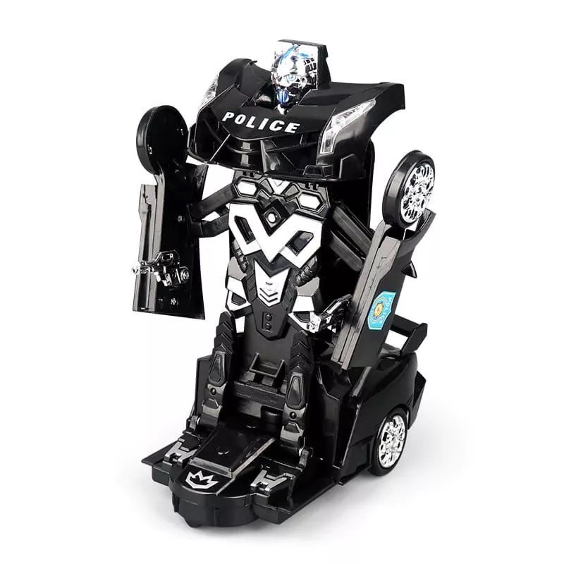 Jual Best-Mainan Mobil Robot Police Hitam Venom - Mainan Anak Mobil ...