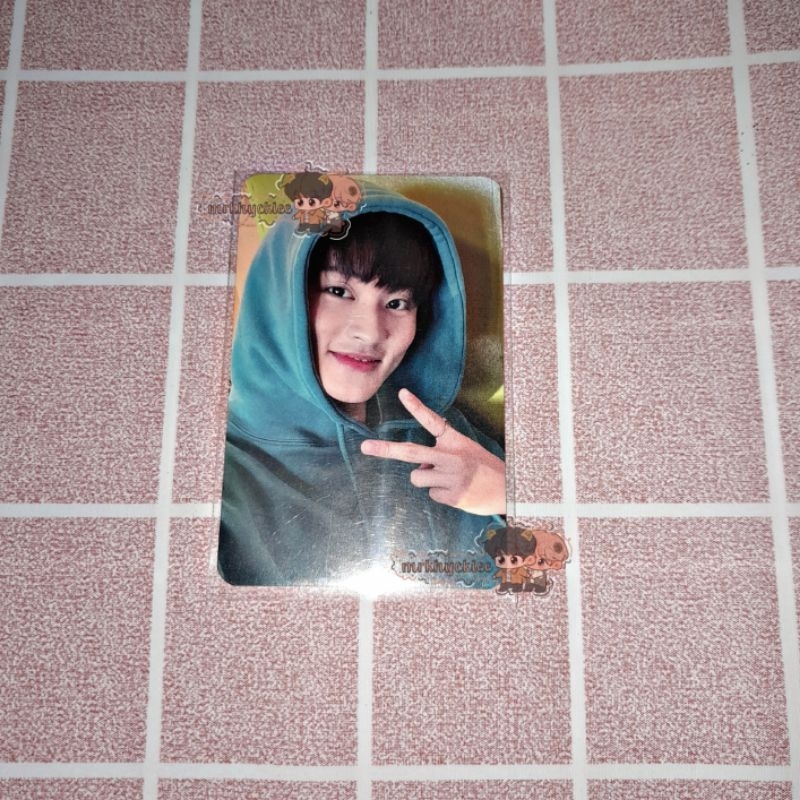 Jual Photocard Official NCT DREAM Mark Hoodie Teddy Island x