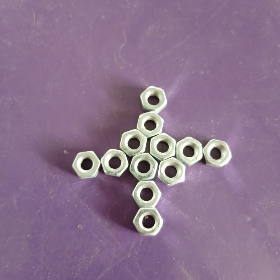 Jual Mur M4 / Putih / (Per 10pcs) | Shopee Indonesia
