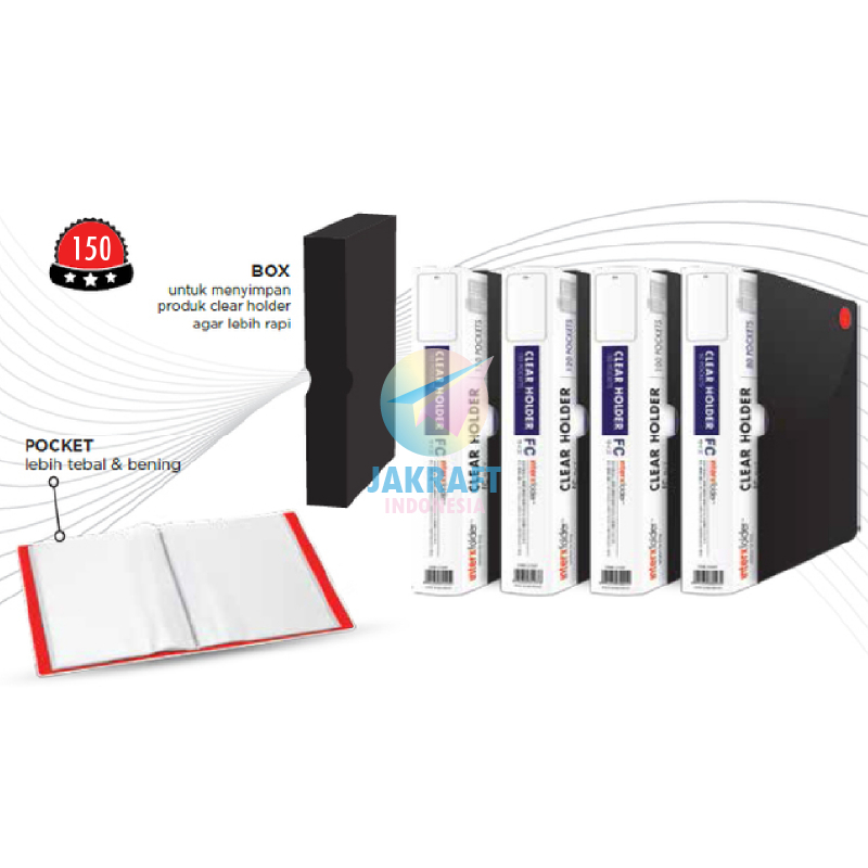 Jual NTERX CLEAR HOLDER / DISPLAY BOOK FC 150 PCT + BOX CHX 2150F ...