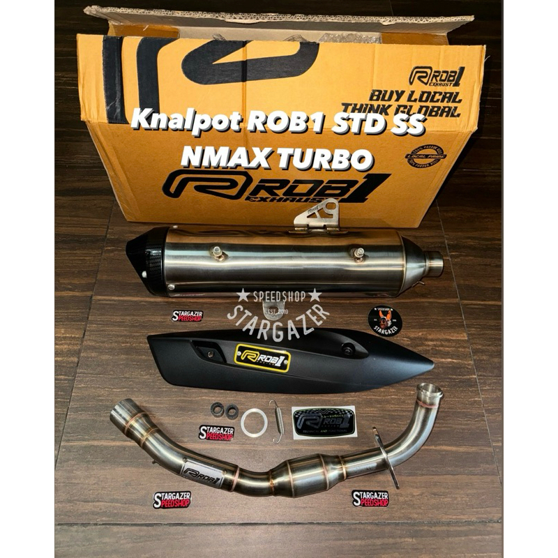 Jual Knalpot ROB1 Racing Yamaha NMAX NEO S TURBO AEROX ALPHA TURBO ...