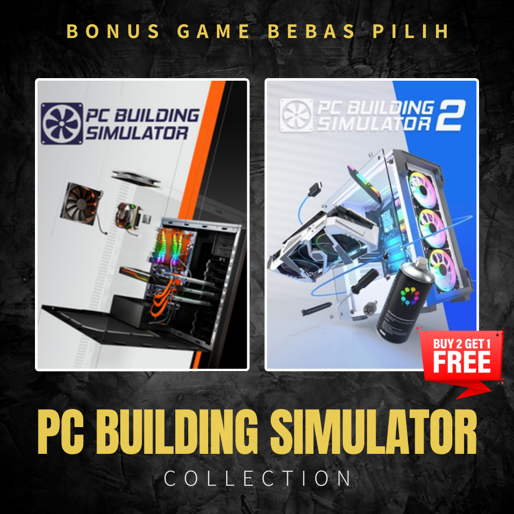 Jual PC BUILDING SIMULATOR COLLECTION SERIES | GAME PC | BELI 2 GRATIS ...
