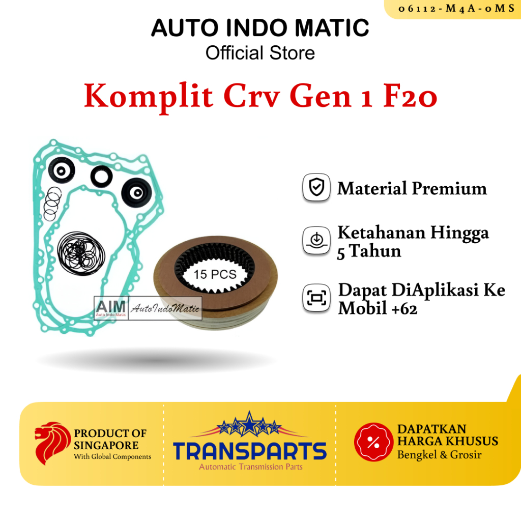 Jual Kampas Kopling Matic & Paking Sil Packing Seal Matic Civic Estilo ...