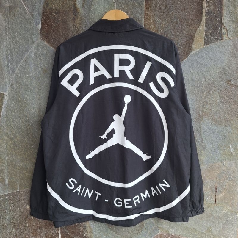 Jual Air Jordan x PSG Coach Jacket | Shopee Indonesia