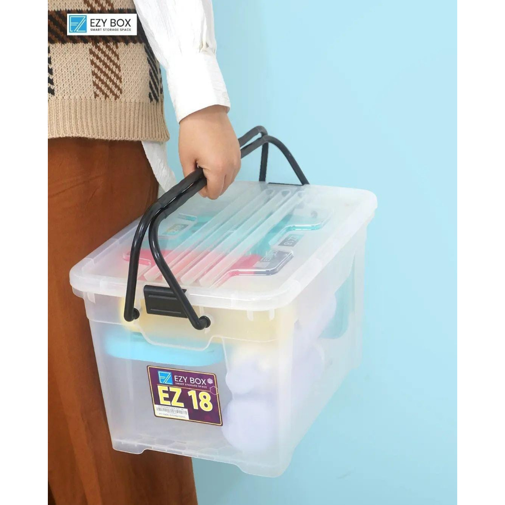 Jual Container Box/ Box Penyimpanan Transparant - Ezy Box | Shopee ...