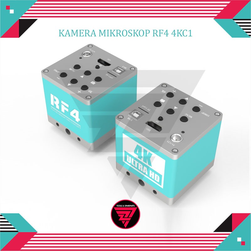 Jual Kamera Mikroskop Trinokuler RF4 4KC1 / Kamera Mikroskop RF4 4K HD ...
