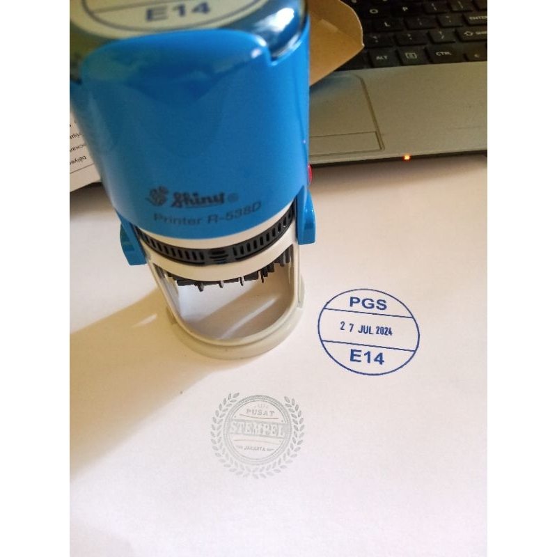 Jual Stempel Shiny Tanggal Bulat R524d, R532d,R538d dan R542d, R552d ...