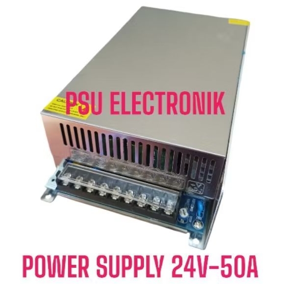 Jual NEW SWITCHING POWER SUPLY 24V 50A HIGH QUALITY 24 VOLT 50 AMPERE ...